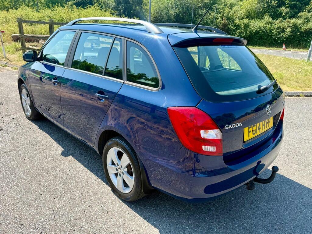 Skoda Fabia 1.6 Tdi Se Euro 5 Blue #5