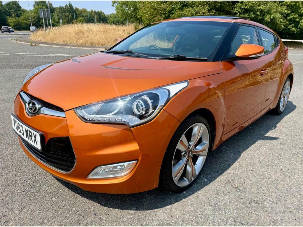 Hyundai Veloster 1.6 Gdi Sport Euro 5 Orange #5