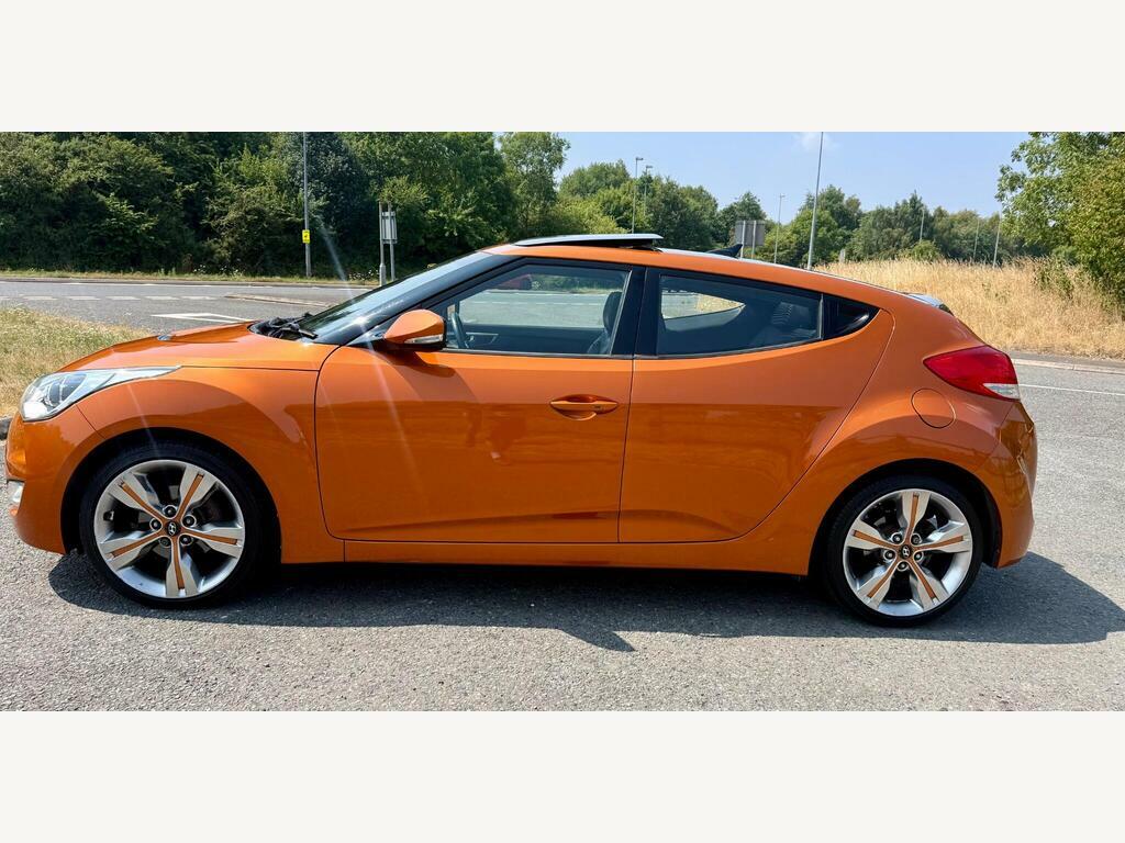 Hyundai Veloster 1.6 Gdi Sport Euro 5 Orange #4