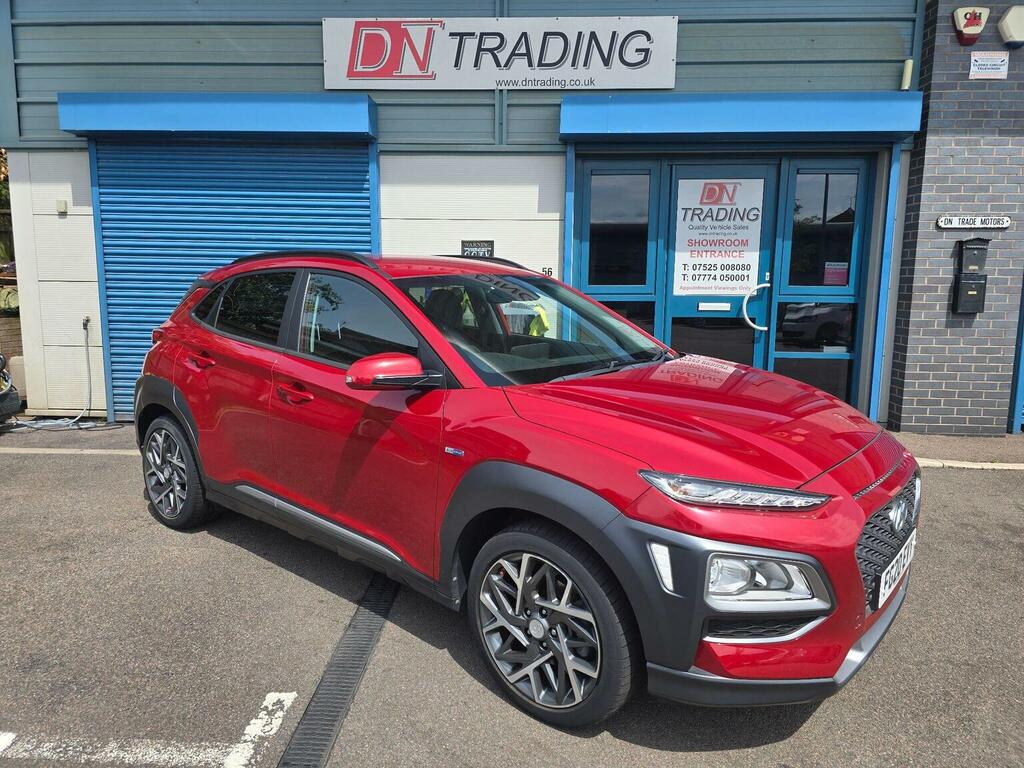 Hyundai Kona Suv 1.6 H-gdi Premium Dct Euro 6 Ss 20192 Red