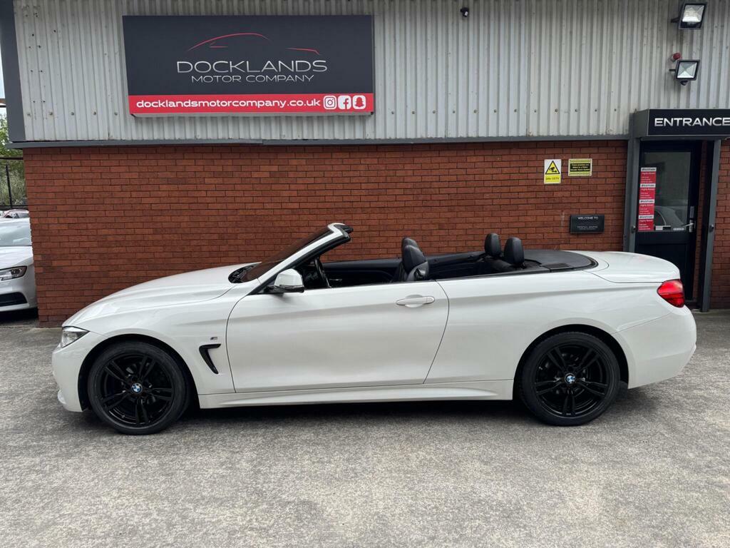 BMW 4 Series 2.0 420D M Sport Euro 6 S S White #4