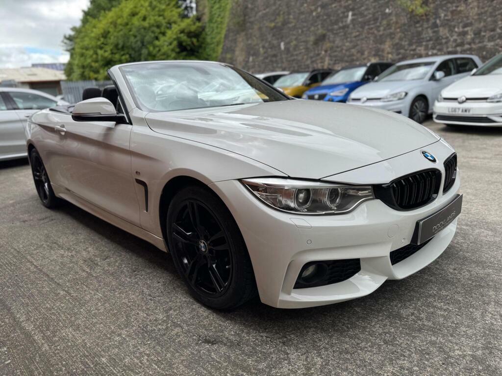 BMW 4 Series 2.0 420D M Sport Euro 6 S S White #3