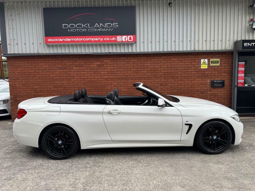 BMW 4 Series 2.0 420D M Sport Euro 6 S S White #5