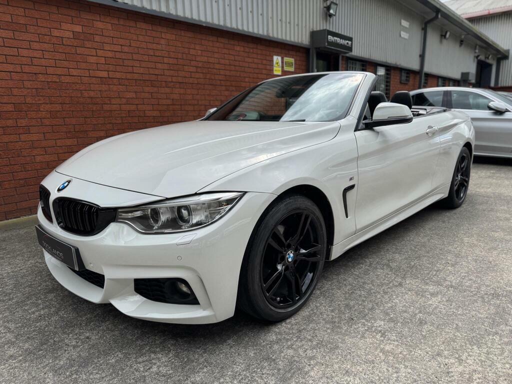 BMW 4 Series 2.0 420D M Sport Euro 6 S S White