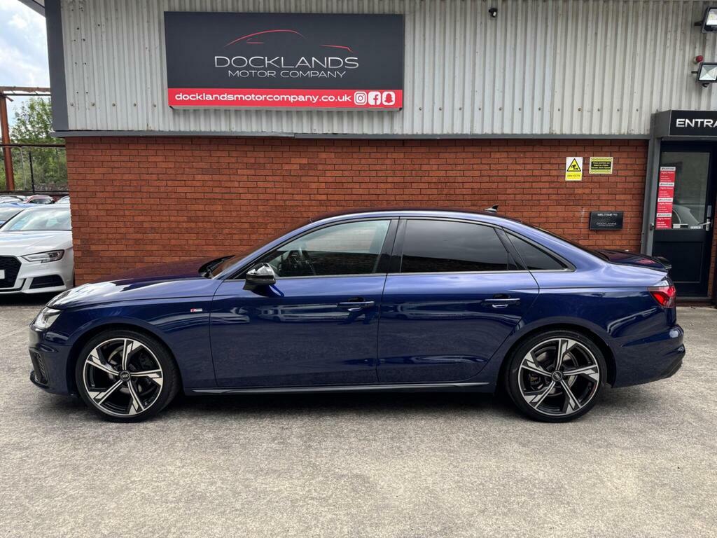 Audi A4 2.0 Tfsi 35 Black Edition S Tronic Euro 6 S S Blue #4