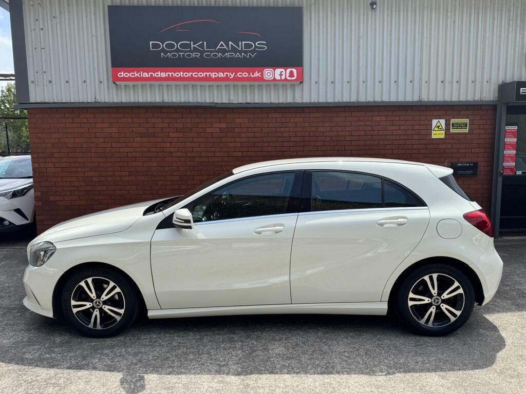 Mercedes-Benz A Class 1.5 A180d Se Euro 6 S S White #4
