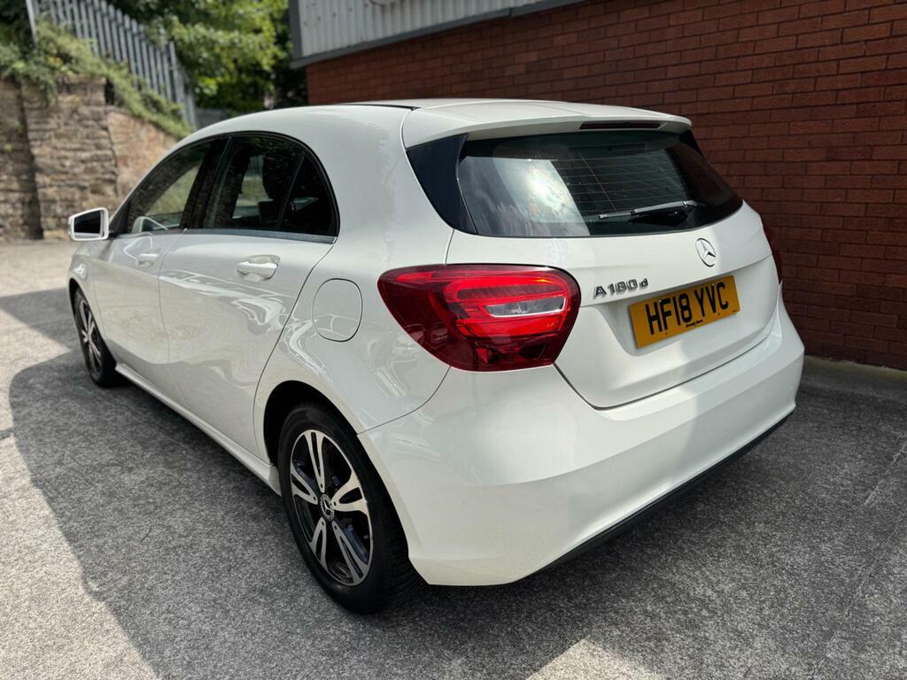 Mercedes-Benz A Class 1.5 A180d Se Euro 6 S S White #6