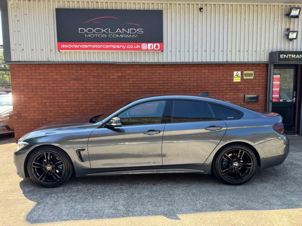 BMW 4 Series Gran Coupe 2.0 420D M Sport Euro 6 S S Grey #4