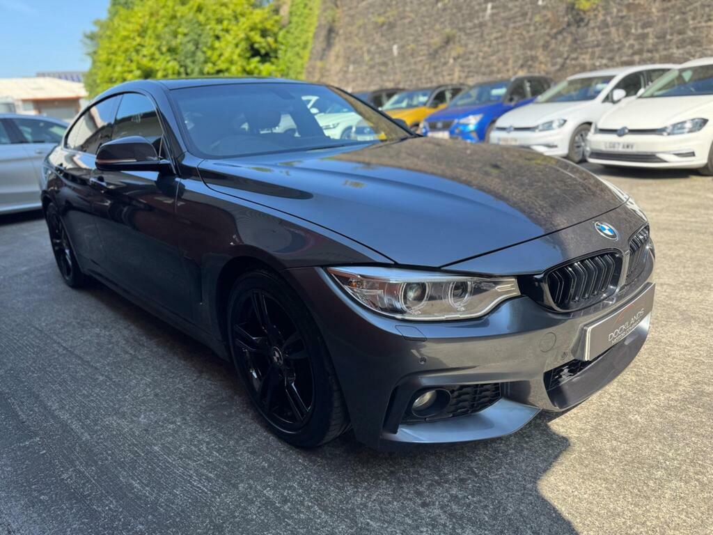 BMW 4 Series Gran Coupe 2.0 420D M Sport Euro 6 S S Grey #3