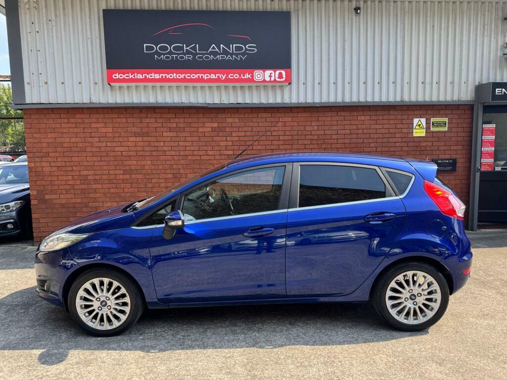 Ford Fiesta 1.6 Titanium Powershift Euro 5 Blue #3