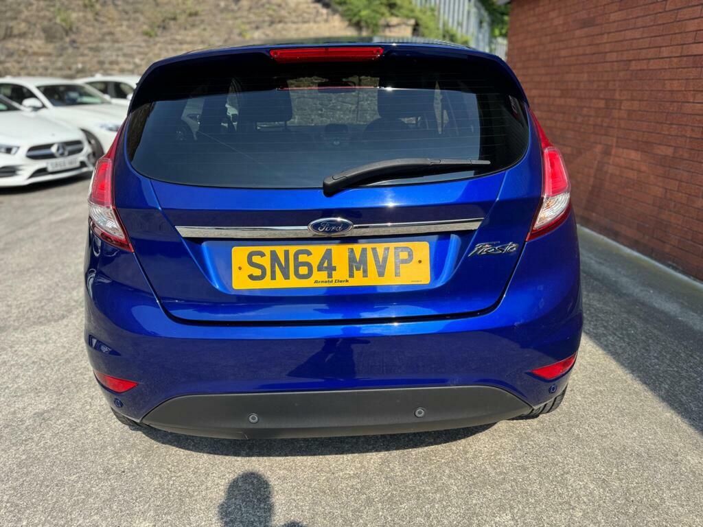 Ford Fiesta 1.6 Titanium Powershift Euro 5 Blue #6