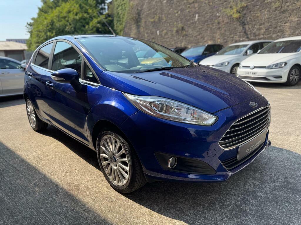 Ford Fiesta 1.6 Titanium Powershift Euro 5 Blue #2