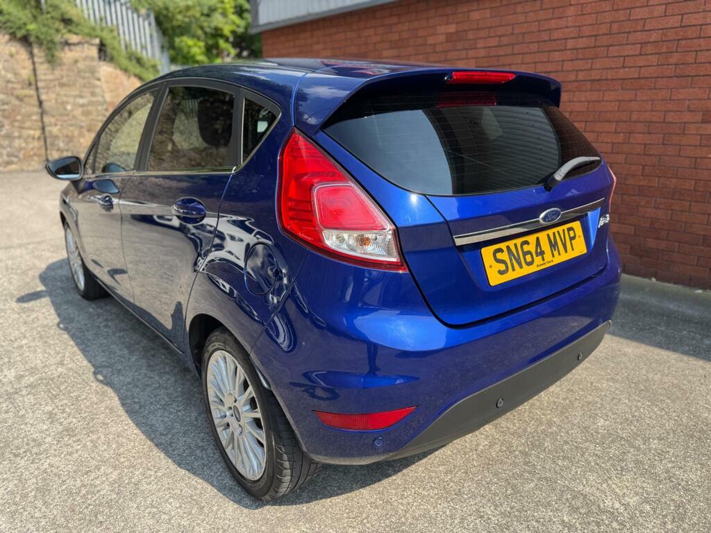 Ford Fiesta 1.6 Titanium Powershift Euro 5 Blue #5