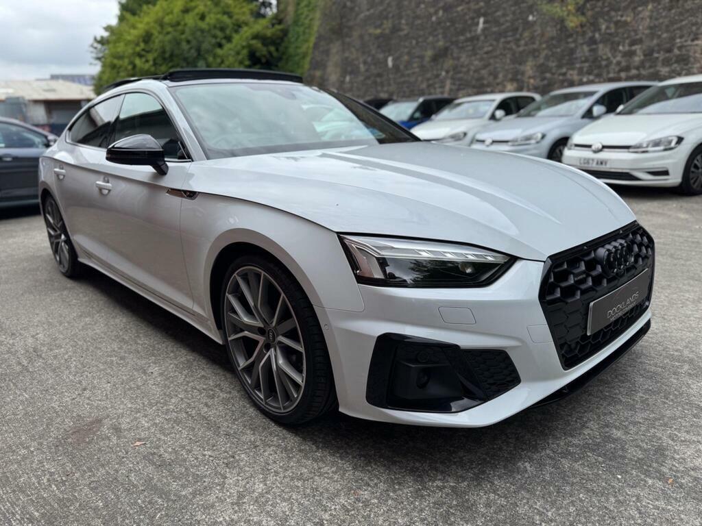 Audi A5 2.0 Tdi 40 Vorsprung Sportback S Tronic Quattro Eu VK22YSO White #3