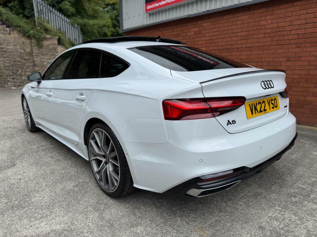 Audi A5 2.0 Tdi 40 Vorsprung Sportback S Tronic Quattro Eu VK22YSO White #6