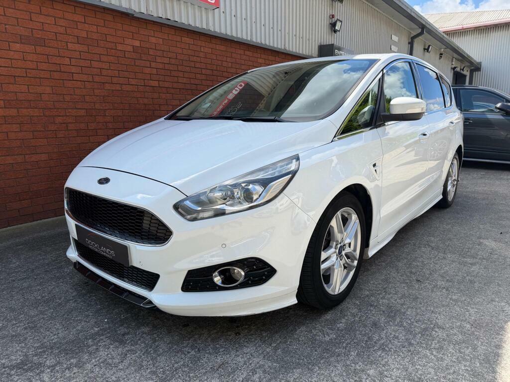 Ford S-Max 2.0 Tdci Titanium Sport Powershift Euro 6 S S White