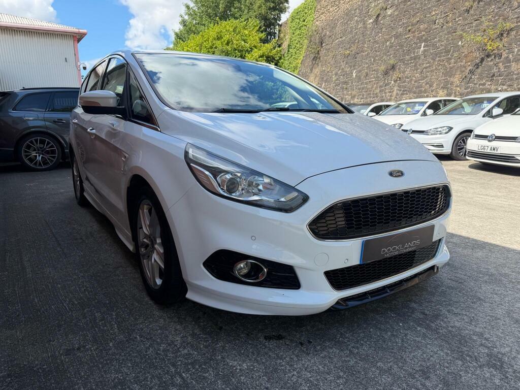 Ford S-Max 2.0 Tdci Titanium Sport Powershift Euro 6 S S White #3