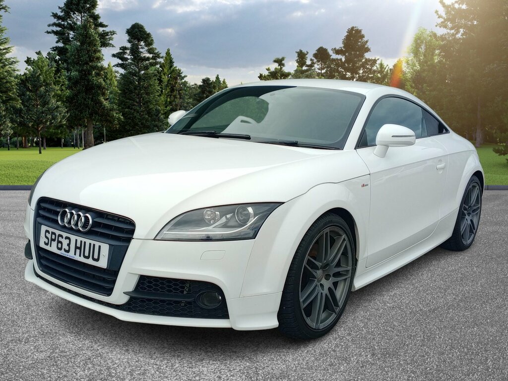 Audi TT 2.0 Tfsi Black Edition Coupe White