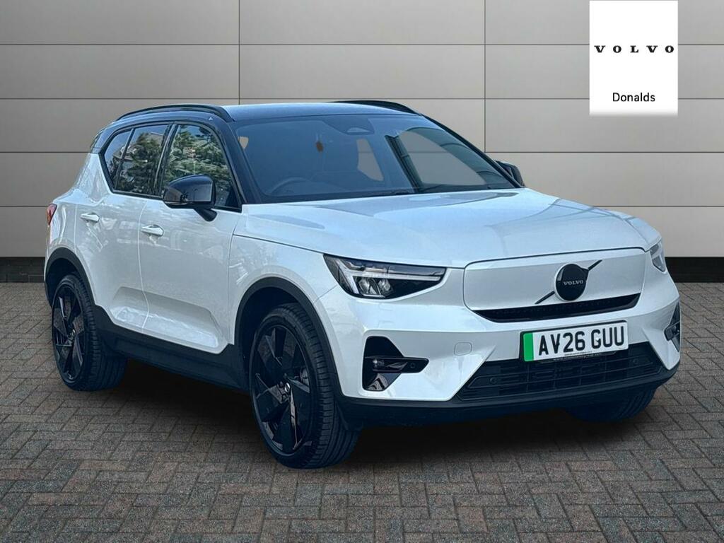 Volvo EX40 Black Edition Plus Single Motor Extended Range Ele White