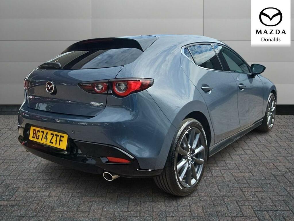 Mazda 3 2.5 E-skyactiv-g Mhev Exclusive-line Euro 6 Ss BG74ZTF Grey #3