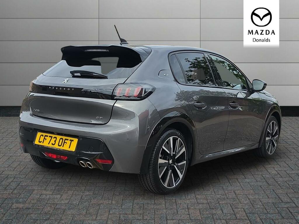 Peugeot 208 1.2 Puretech Gt Eat Euro 6 Ss CF73OFT Grey #3