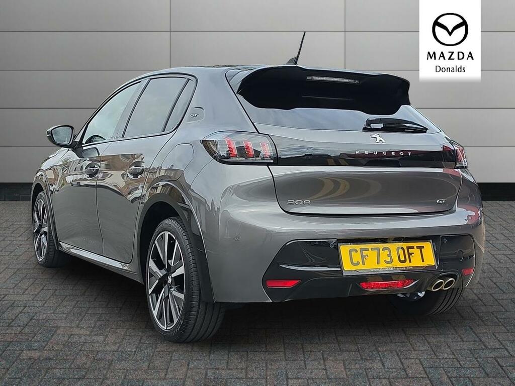 Peugeot 208 1.2 Puretech Gt Eat Euro 6 Ss CF73OFT Grey #5