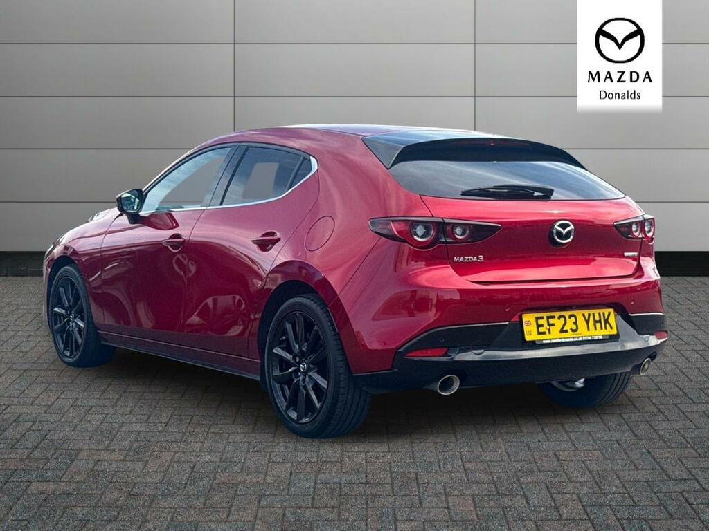 Mazda 3 2.0 E-skyactiv-x Mhev Exclusive-line Euro 6 EF23YHK Red #5