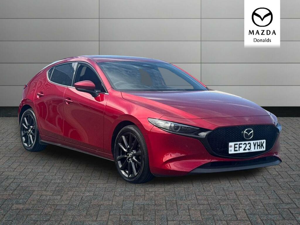 Mazda 3 2.0 E-skyactiv-x Mhev Exclusive-line Euro 6 EF23YHK Red