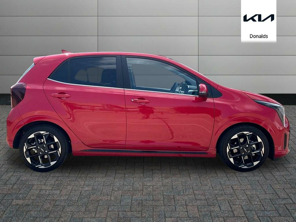 Kia Picanto 1.0 Gt-line S Amt Euro 6 Ss AY26UJX Red #2