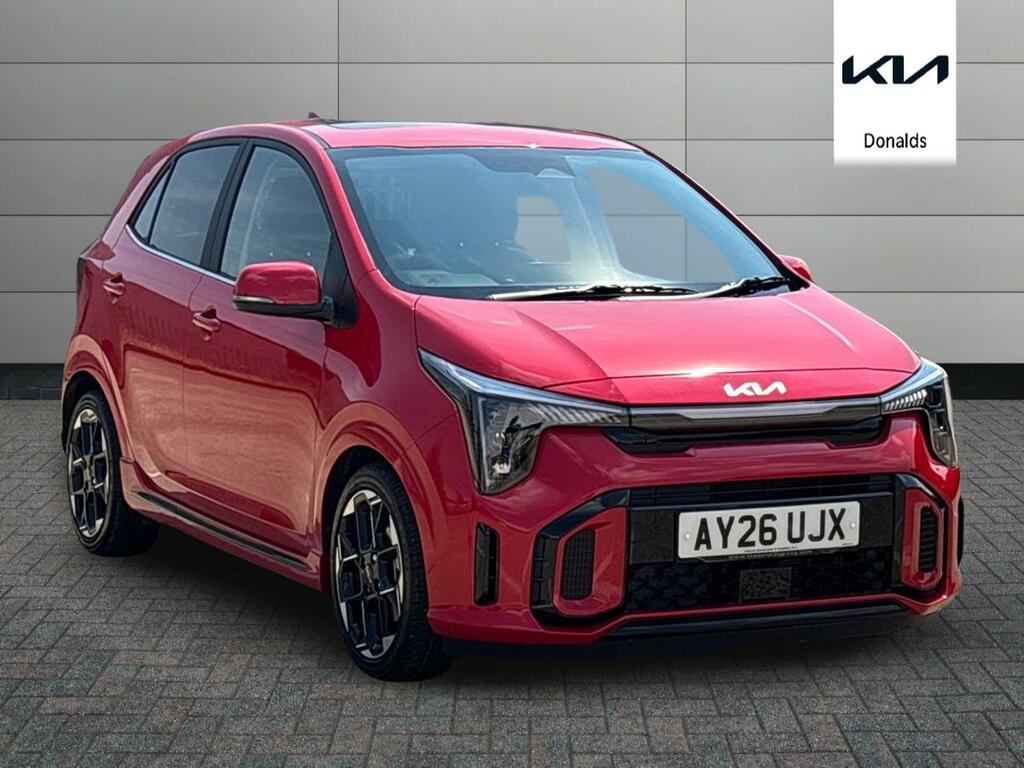 Kia Picanto 1.0 Gt-line S Amt Euro 6 Ss Red