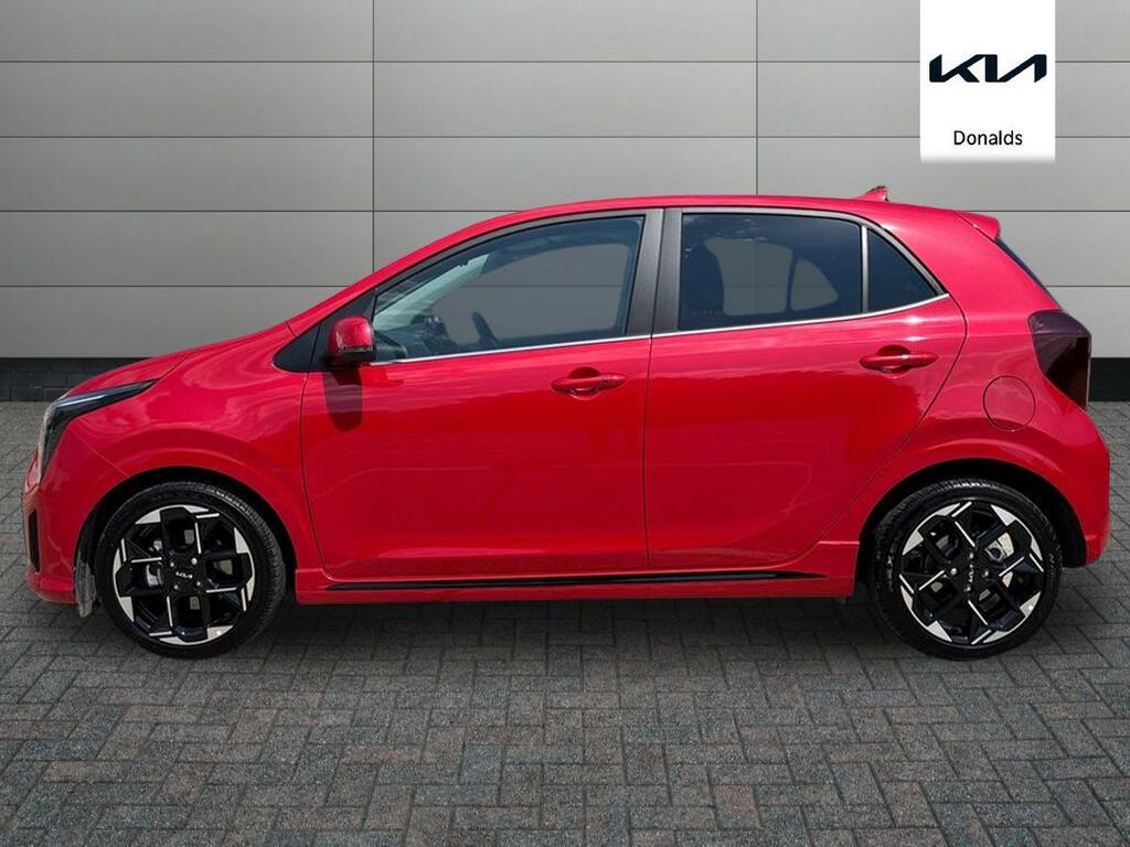 Kia Picanto 1.0 Gt-line S Amt Euro 6 Ss AY26UJX Red #6