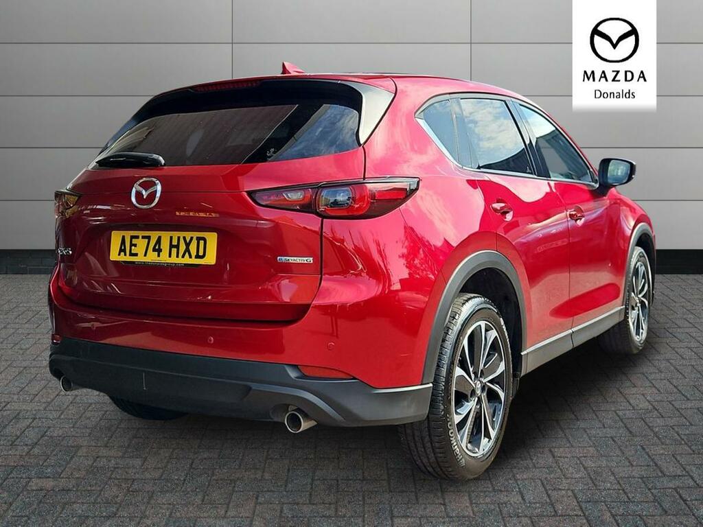 Mazda CX-5 2.0 E-skyactiv G Mhev Exclusive-line Euro 6 Ss AE74HXD Red #3