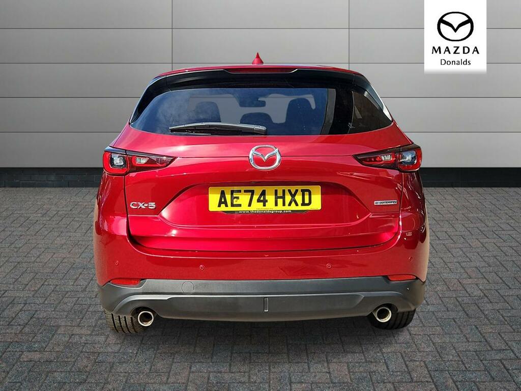 Mazda CX-5 2.0 E-skyactiv G Mhev Exclusive-line Euro 6 Ss AE74HXD Red #4