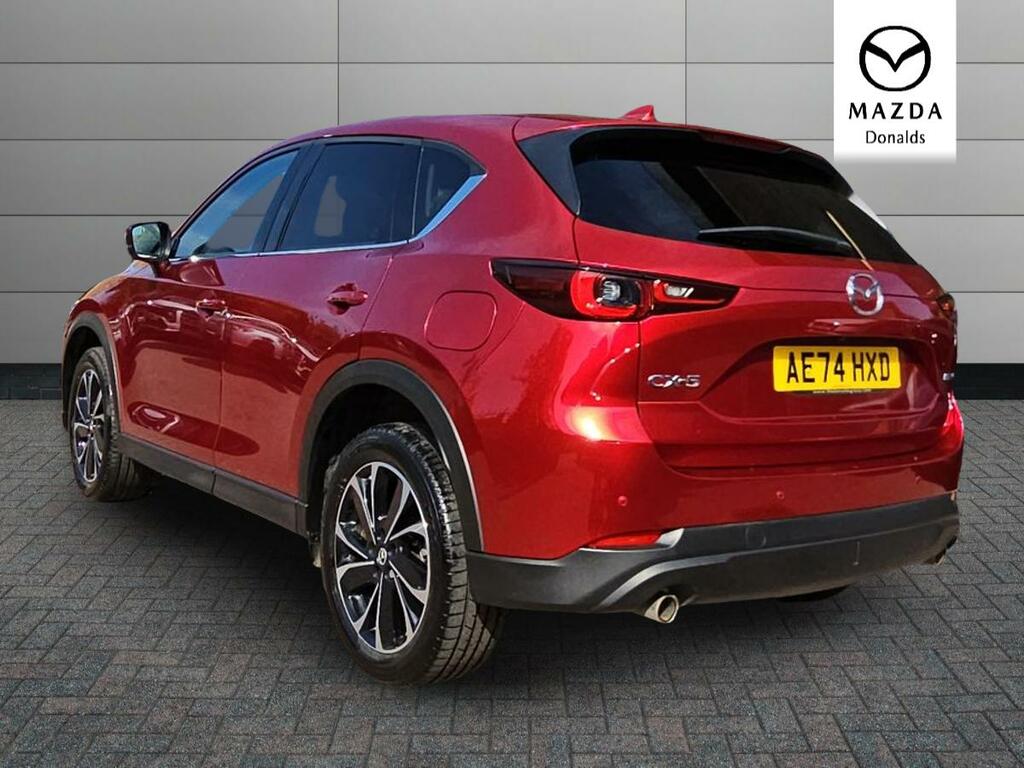 Mazda CX-5 2.0 E-skyactiv G Mhev Exclusive-line Euro 6 Ss AE74HXD Red #5