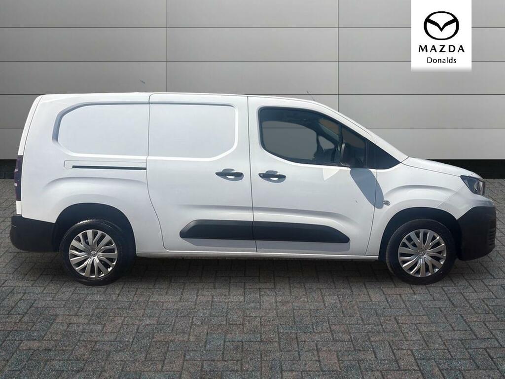 Peugeot Partner 1.5 Bluehdi 950 Professional Long Panel Van Lwb Eu White #2