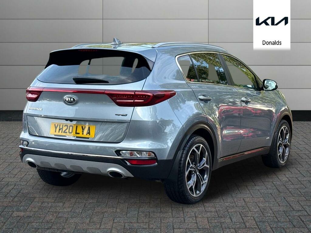 Kia Sportage 1.6 Crdi Ecodynamics Gt-line Dct Awd Euro 6 Ss YH20LYA Silver #3
