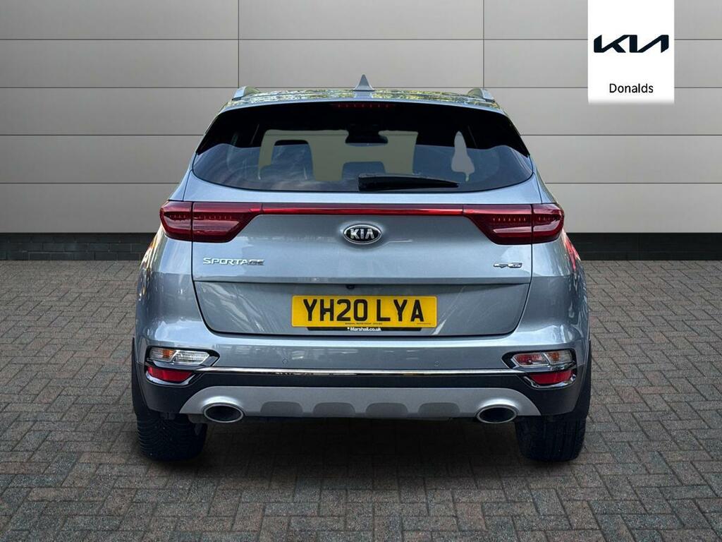 Kia Sportage 1.6 Crdi Ecodynamics Gt-line Dct Awd Euro 6 Ss YH20LYA Silver #4