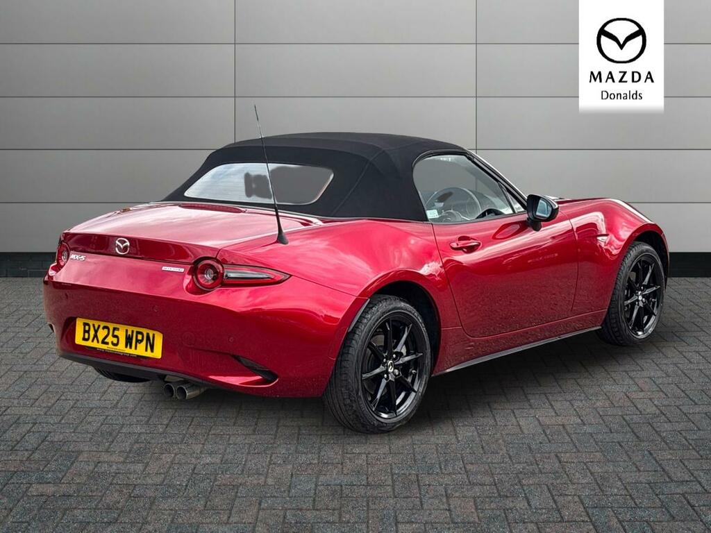 Mazda MX-5 1.5 Skyactiv-g Prime-line Roadster Euro 6 Ss BX25WPN Red #3