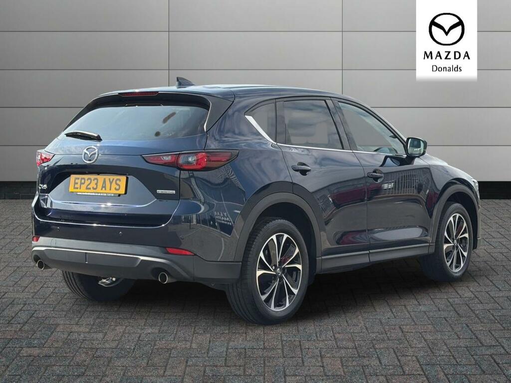 Mazda CX-5 2.0 E-skyactiv G Mhev Exclusive-line Euro 6 Blue #3