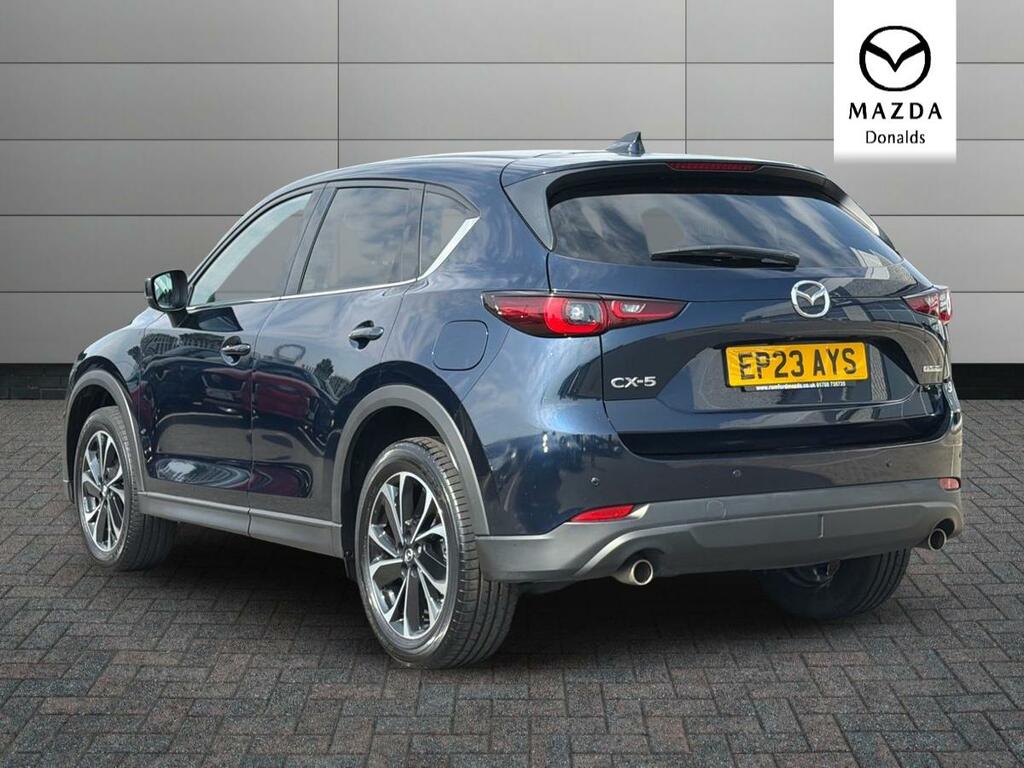 Mazda CX-5 2.0 E-skyactiv G Mhev Exclusive-line Euro 6 Blue #5