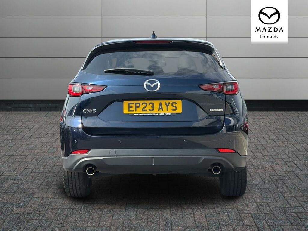 Mazda CX-5 2.0 E-skyactiv G Mhev Exclusive-line Euro 6 Blue #4