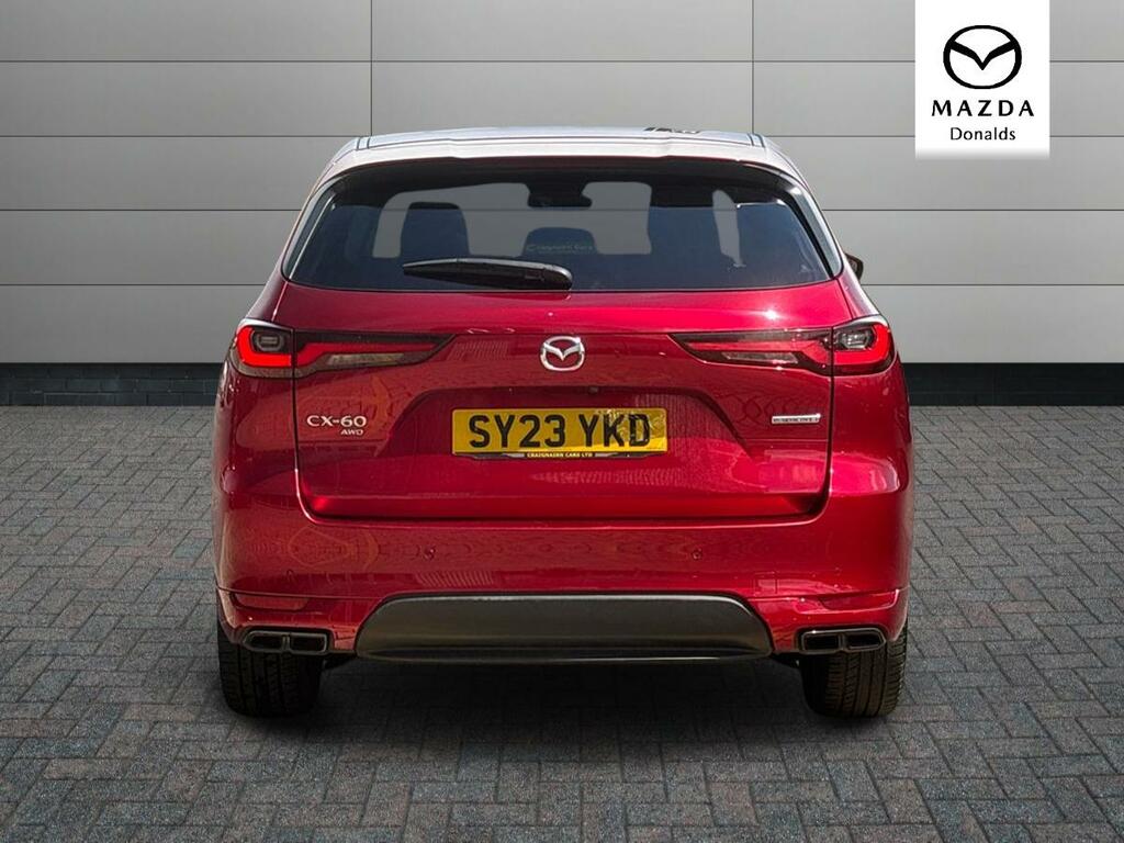 Mazda CX-60 3.3 E-skyactiv D Mhev Homura Suv Hybrid Red #4