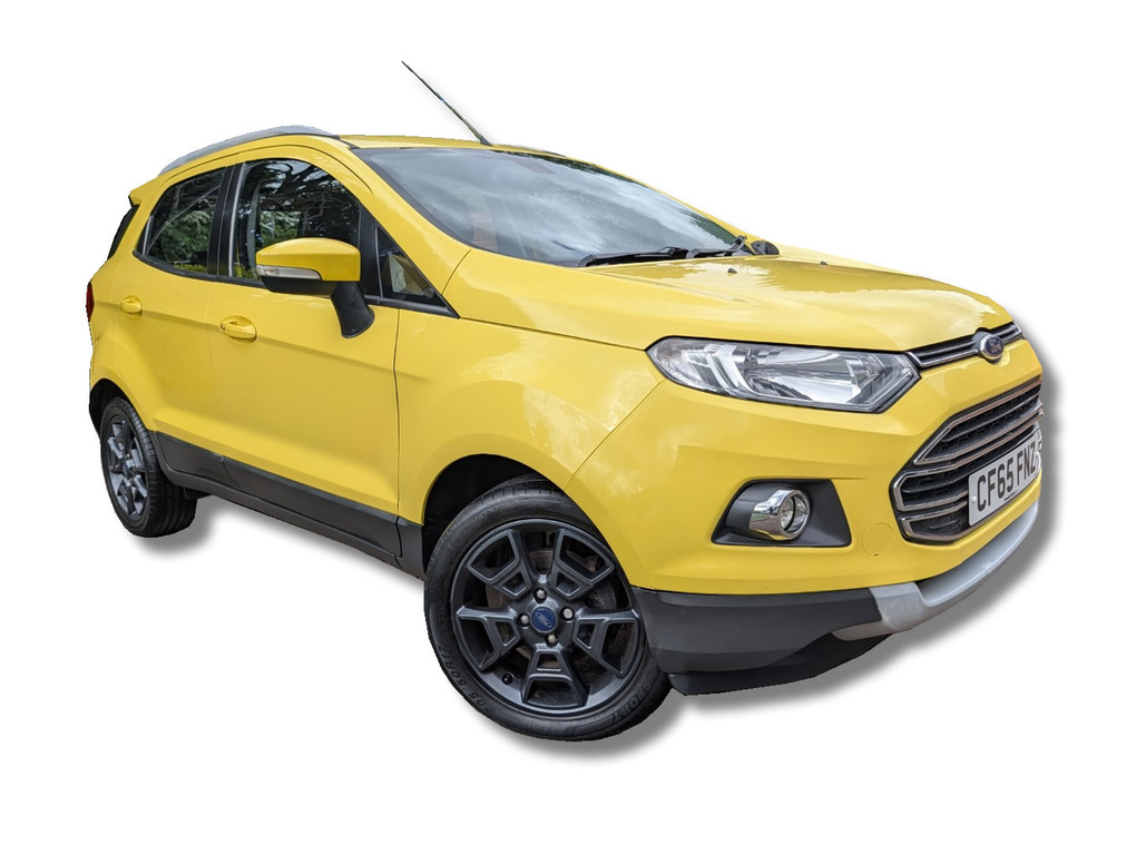 Ford Ecosport 1.5 Tdci Titanium Yellow