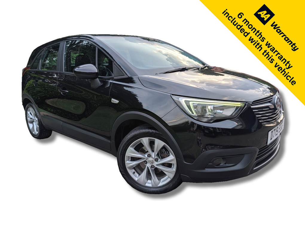Vauxhall Crossland X 1.2 Turbo Ecotec Se DT19EEG Black