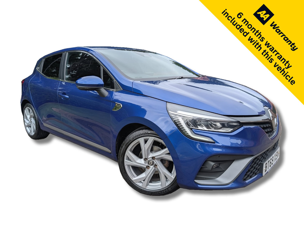 Renault Clio 1.0 Tce Rs Line BT69XSN Blue