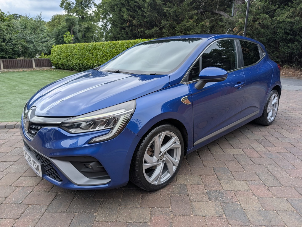 Renault Clio 1.0 Tce Rs Line BT69XSN Blue #6