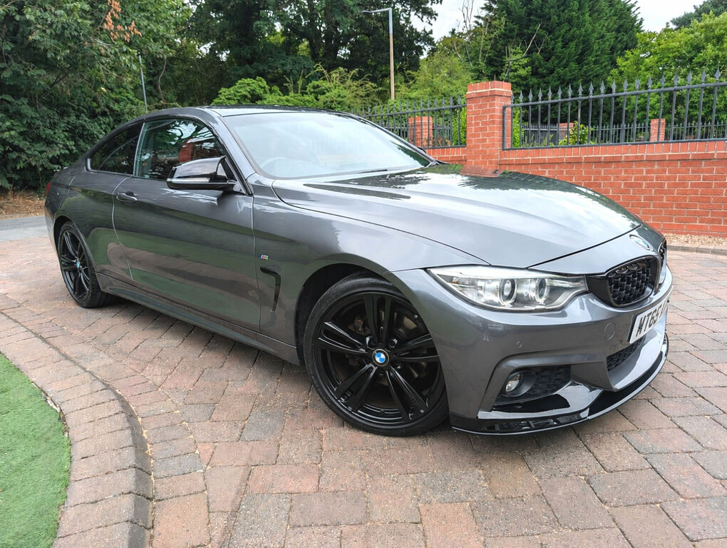BMW 4 Series 2.0 M Sport Xdrive MT65AXR Grey #2