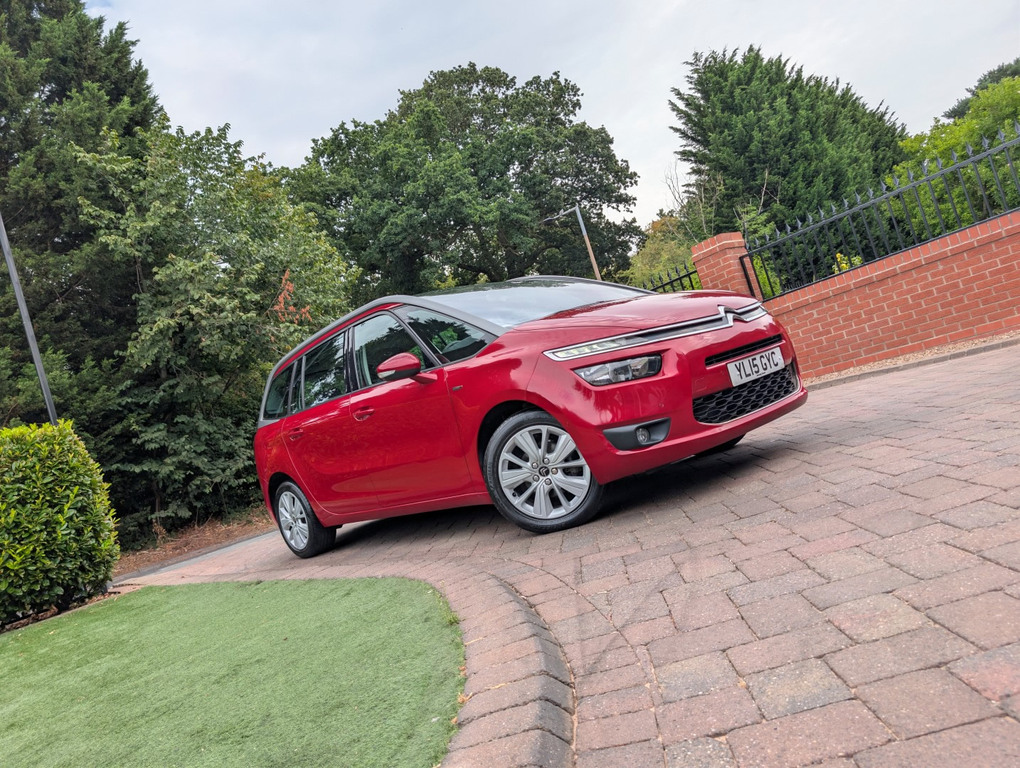 Citroen Grand C4 Picasso 1.6 Bluehdi Exclusive Red #5