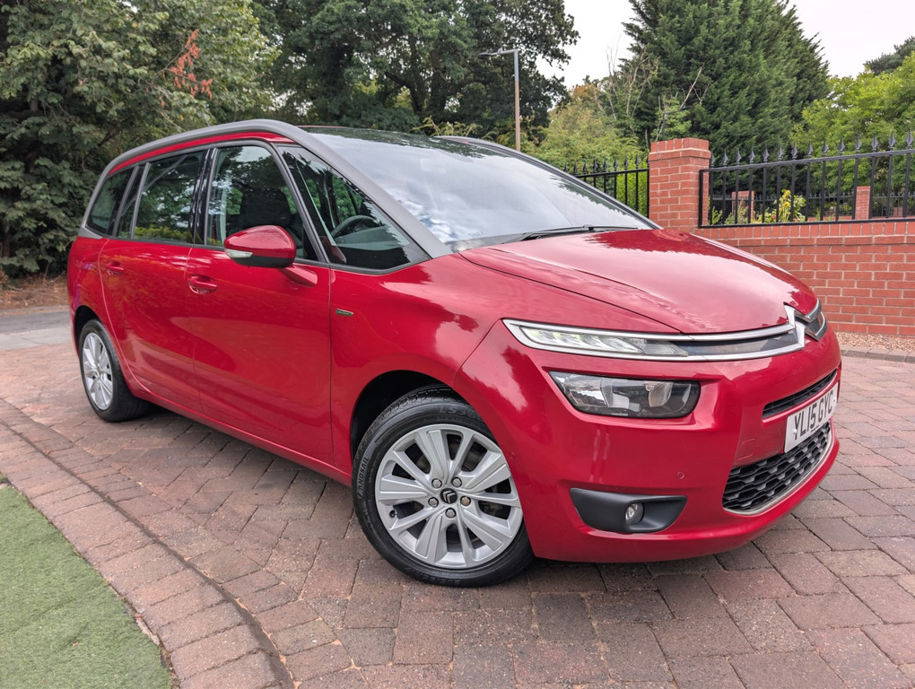 Citroen Grand C4 Picasso 1.6 Bluehdi Exclusive Red #2