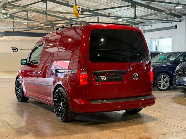 Volkswagen Caddy 2020 2.0 Tdi C20 Highline Panel Van Man SF04CAD Red #3